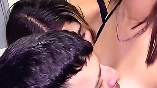 Pervert Fucks Two Fitness Girls in the Ass