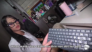 The Technician Finds a Usb Drive Inside My Pussy and I Thank Him by Fucking Him-eleanor Style