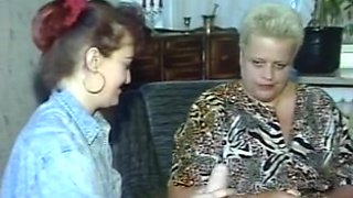Devilish grannies enjoying a hot hardcore fun