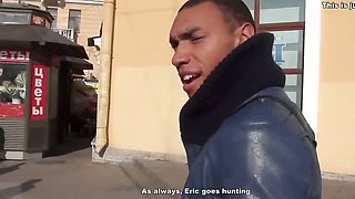 Fucking and blowjob in public bathroom